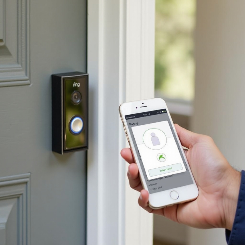 wie man eine Ring-Türklingel mit dem WLAN verbindet