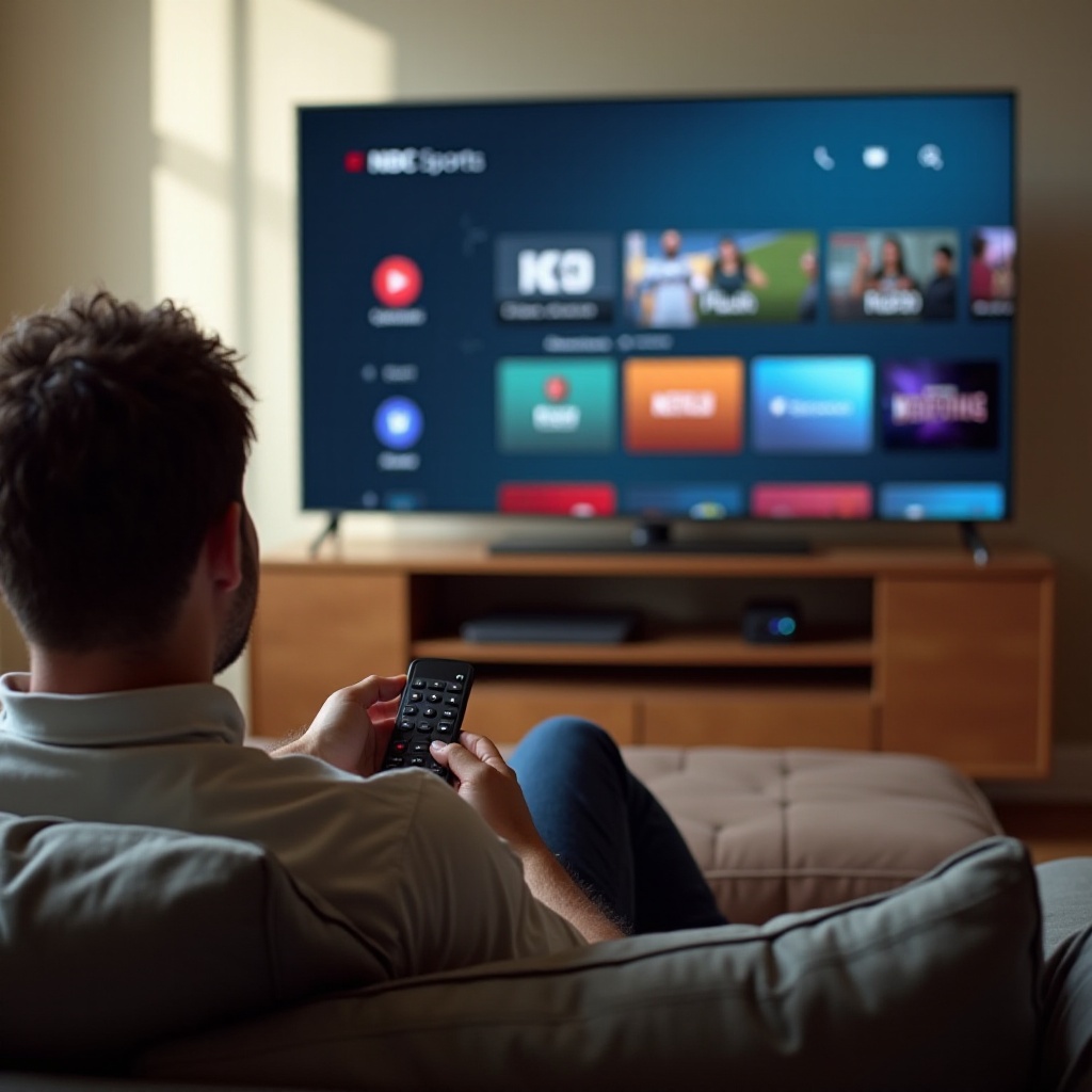 posso assistir ao nbc sports gold na minha smart tv?