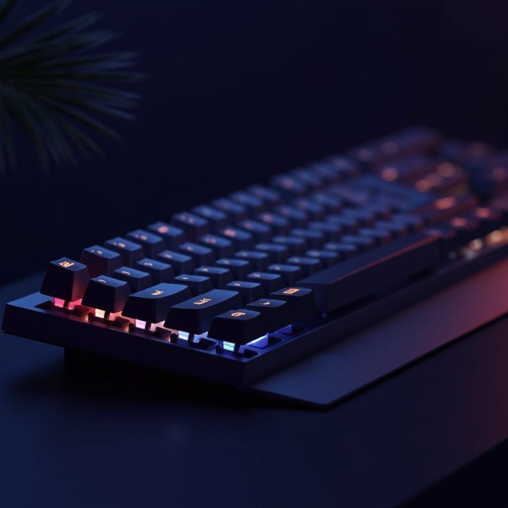 مغير إضاءة لوحة المفاتيح ميسك