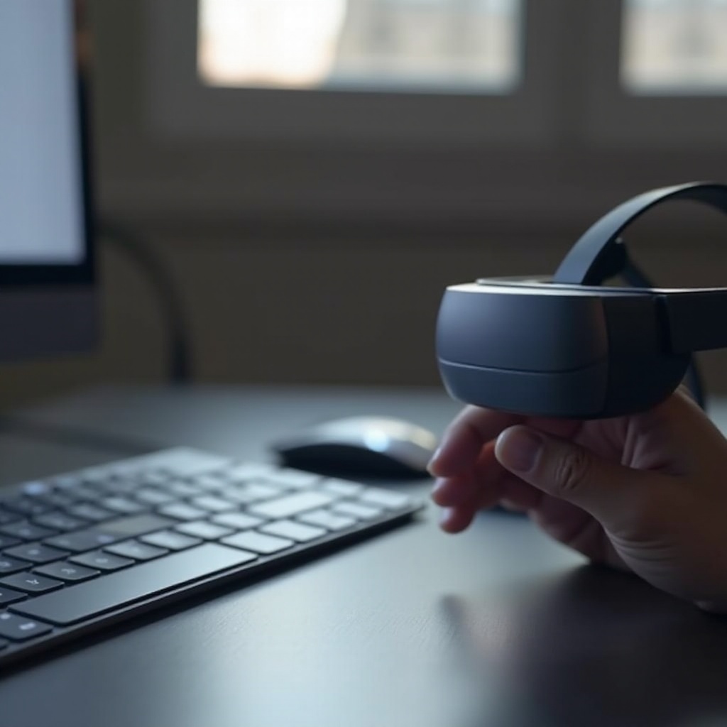 passthrough del teclado externo de Apple Vision Pro