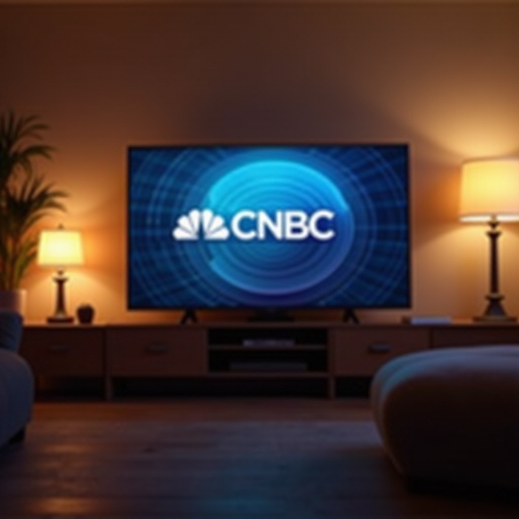 cómo puedo ver CNBC en mi smart TV