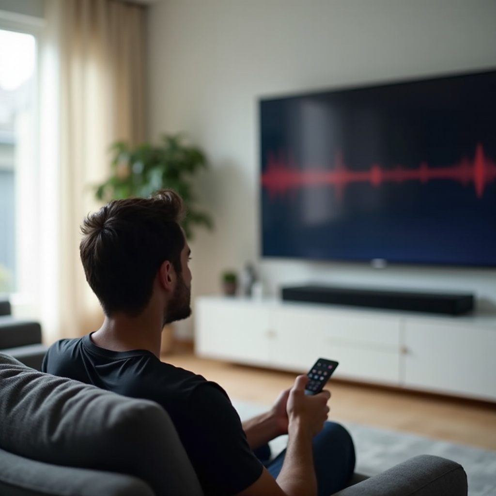 volume du téléviseur intelligent Samsung bloqué