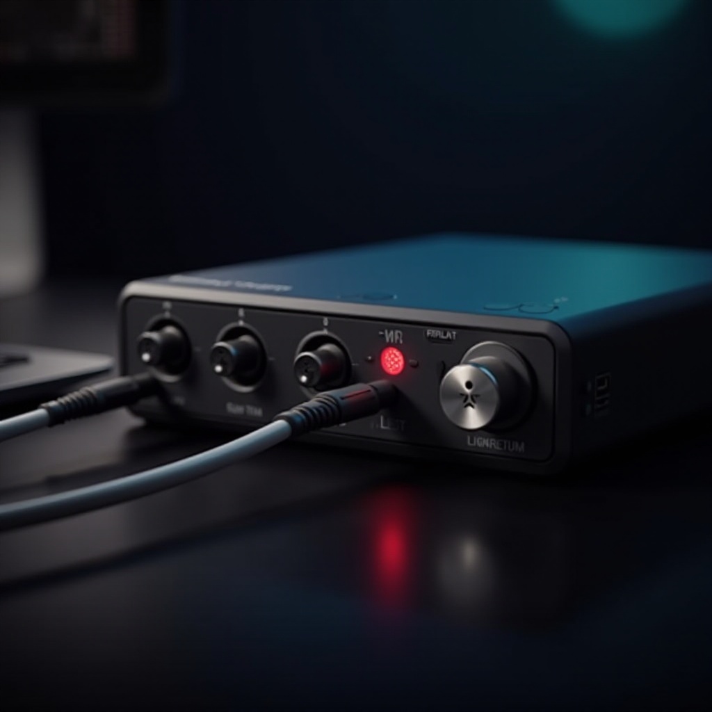 شتاينبرغ UR 242 لا أريد سماع الميكروفون عبر المكبرات الصوتية